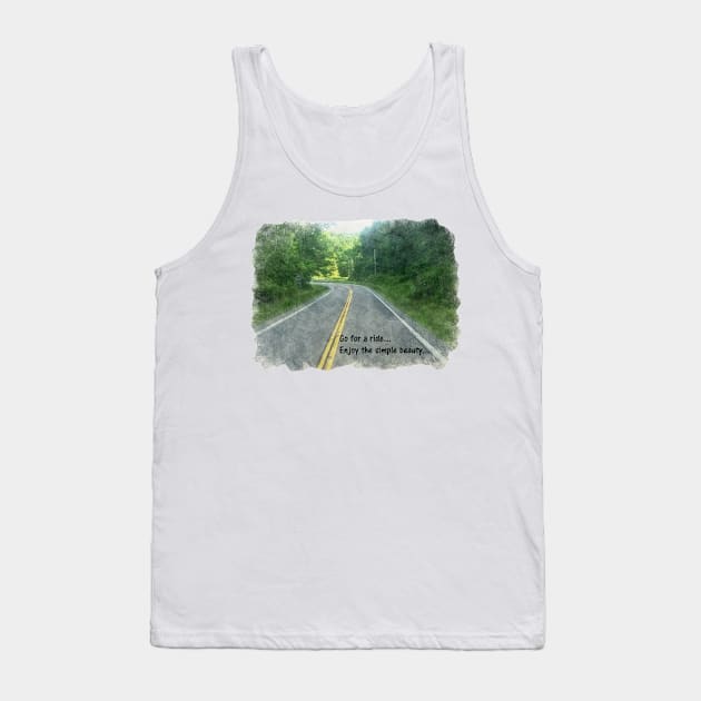 Go for a Ride Tank Top by unclejohn